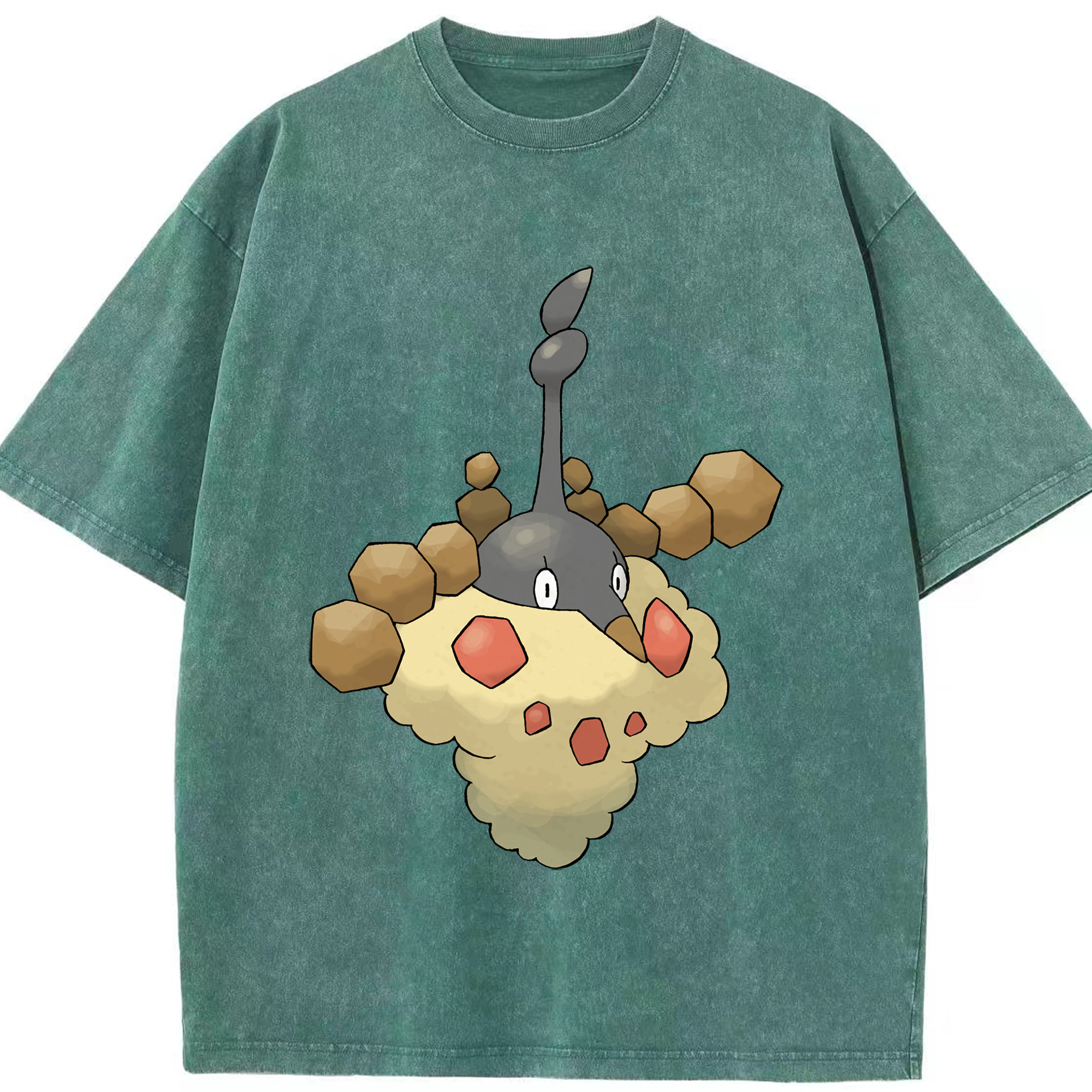 （画像用） ポケットモンスター Pokémon 綿100% ヴィンテージ風 半袖Tシャツ（フロントプリント）